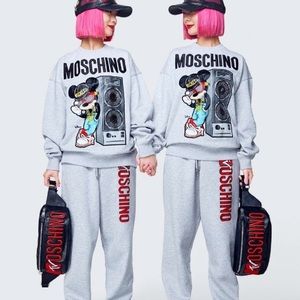 H&M Moschino Appliqué Disney Sweatshirt